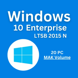 Windows 10 Enterprise LTSB 2015 N 20 PC
