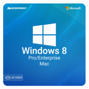 Windows 8 Pro/Enterprise/Pro MAK 20 PC
