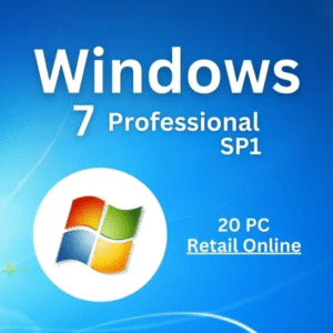 Windows 7 Professional SP1 Retail 20 PC
