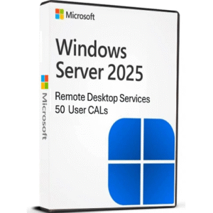 Windows Server 2025 RDS User Connections (50) CAL