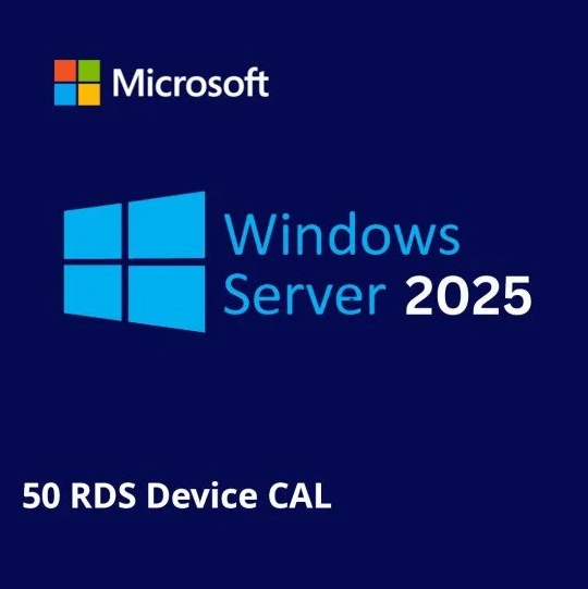 Windows Server 2025 RDS Device Connections (50) CAL