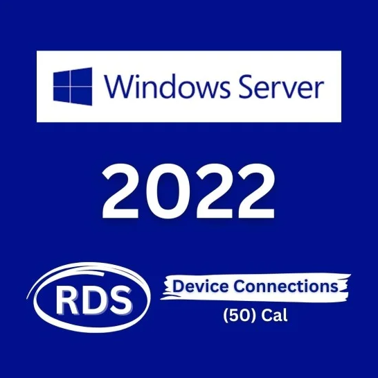 Windows Server 2022 RDS Device Connections (50) CAL