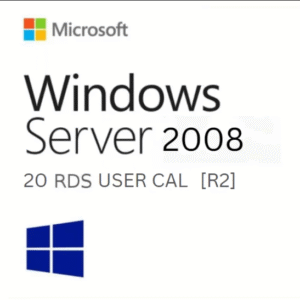 Windows Server 2008 R2 RDS User Connections (20) CAL